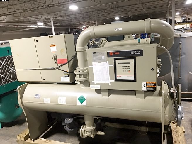 TRANE Series R CenTraVac Rotary Liquid Chiller, 255 ton,